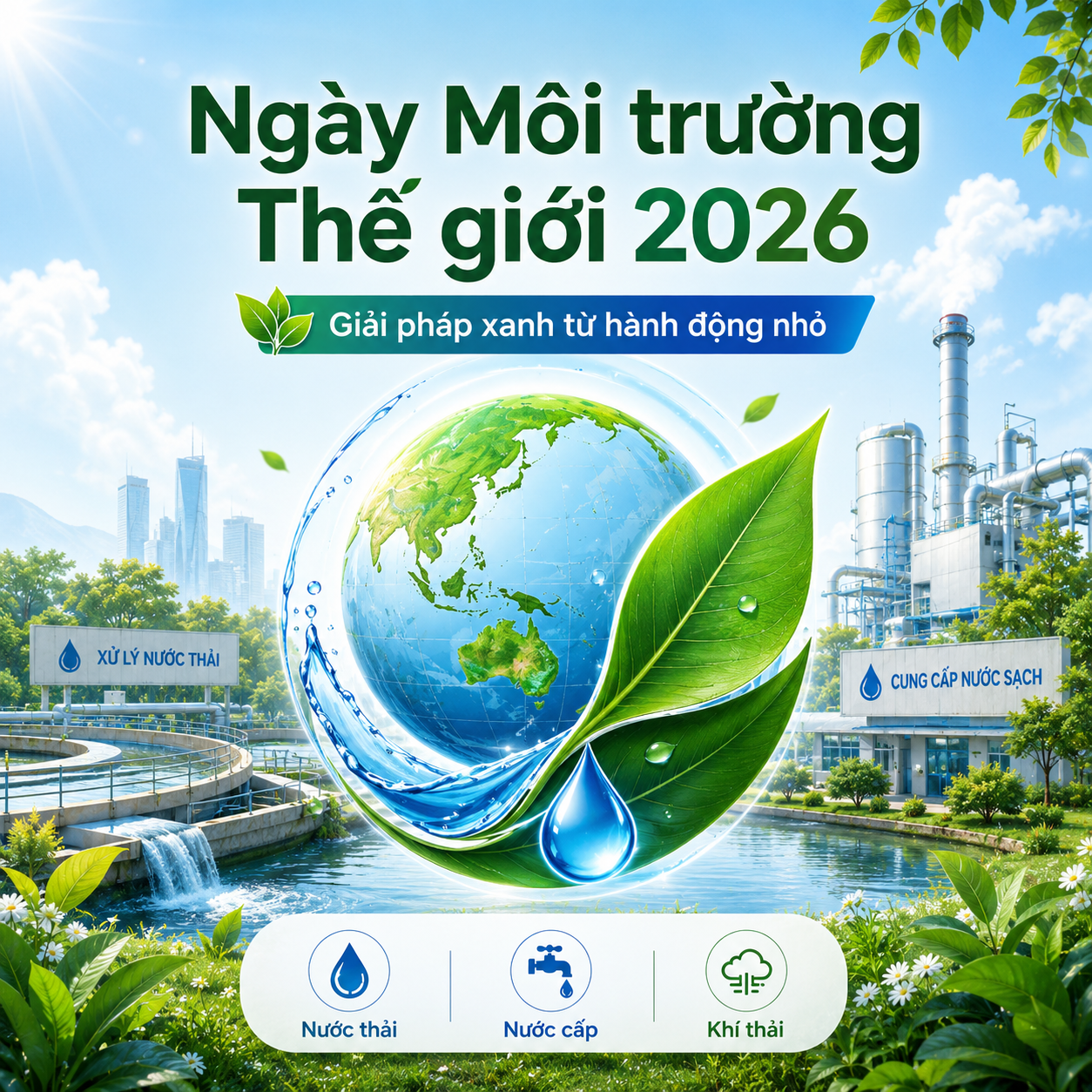 Ngày Môi trường Thế giới 2026: Giải pháp xanh từ hành động nhỏ